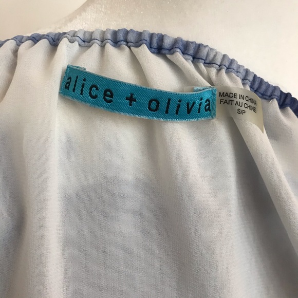 Alice + Olivia silk tie dyed top - Picture 9 of 10